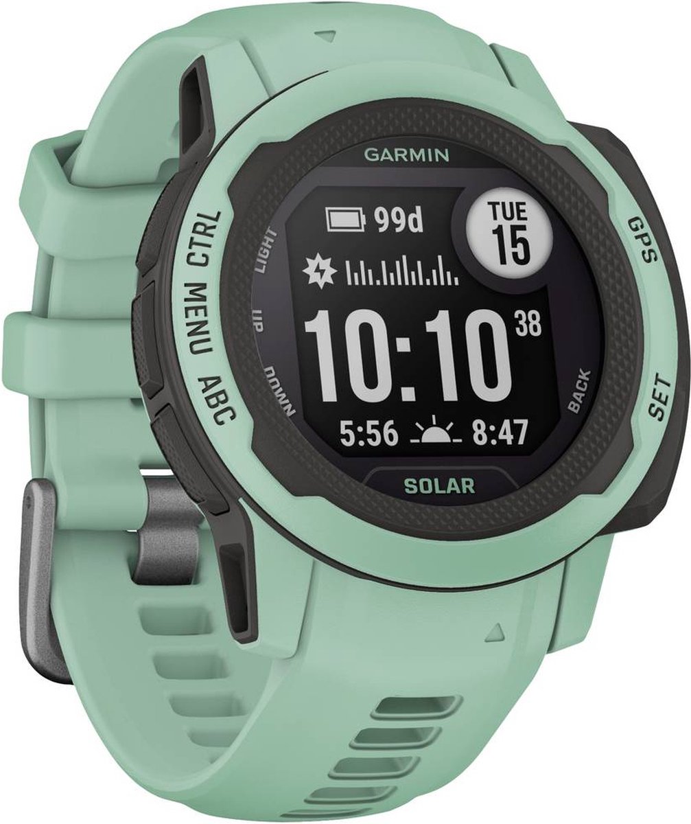 Garmin Instinct 2S Solar Smartwatch - Robuust Sporthorloge met GPS - Lange batterijduur - Neo Trophic