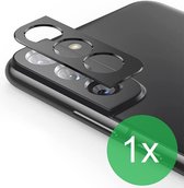 Camerascreenprotector 1x Geschikt voor Samsung Galaxy S22 Plus - screen protector - glas - bescherm je camera - beschermglas - Zwart - ZT Accessoires