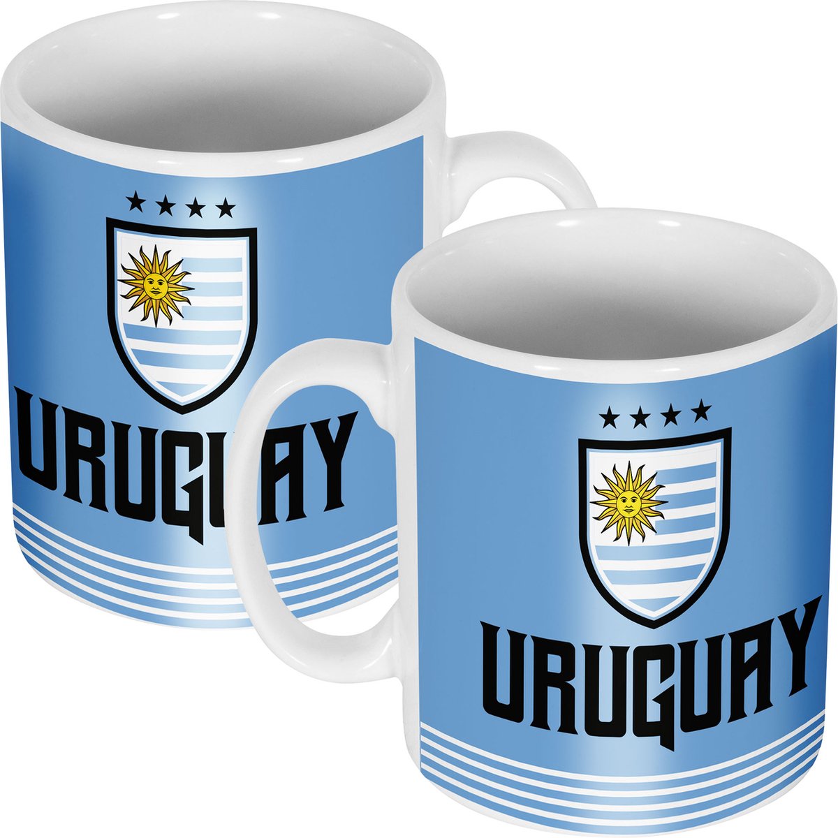 Uruguay Team Mok - Wit/Lichtblauw