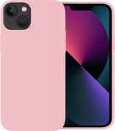 Ceezs telefoonhoesje geschikt voor Apple iPhone 13 hoesje siliconen - backcover - optimale bescherming - roze