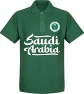 Saudi-Arabië Team Polo Shirt - Donkergroen - S