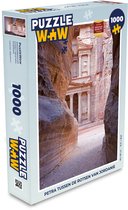 Puzzel Petra tussen de rotsen van Jordanie - Legpuzzel - Puzzel 1000 stukjes volwassenen