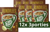 Unox Rundvlees Cup-a-Soup - 12 x 3 x 175 ml - Voordeelverpakking