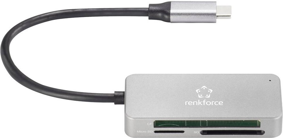 Renkforce RF-PCR-150 Lecteur de carte mémoire externe USB 2.0 noir