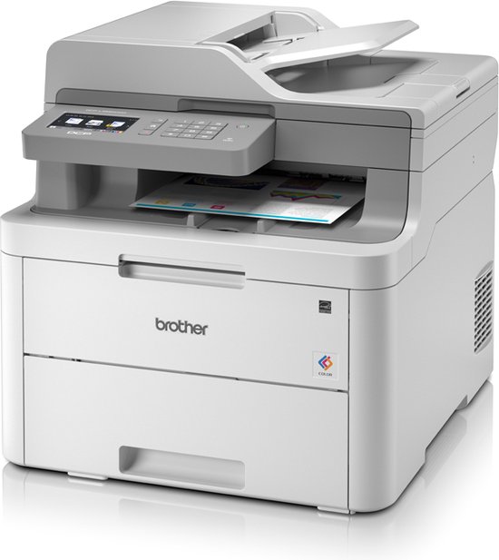 1. Brother DCP-L3550CDW - Draadloze All-In-One grijs