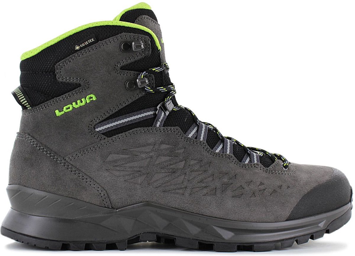 Lowa Explorer GTX Mid Wandelschoenen Heren Lime 47 Antraciet