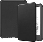 Case2go - Hoes geschikt voor Amazon Kindle 11 (2022) - TPU Book Case - Auto/Wake functie - Zwart