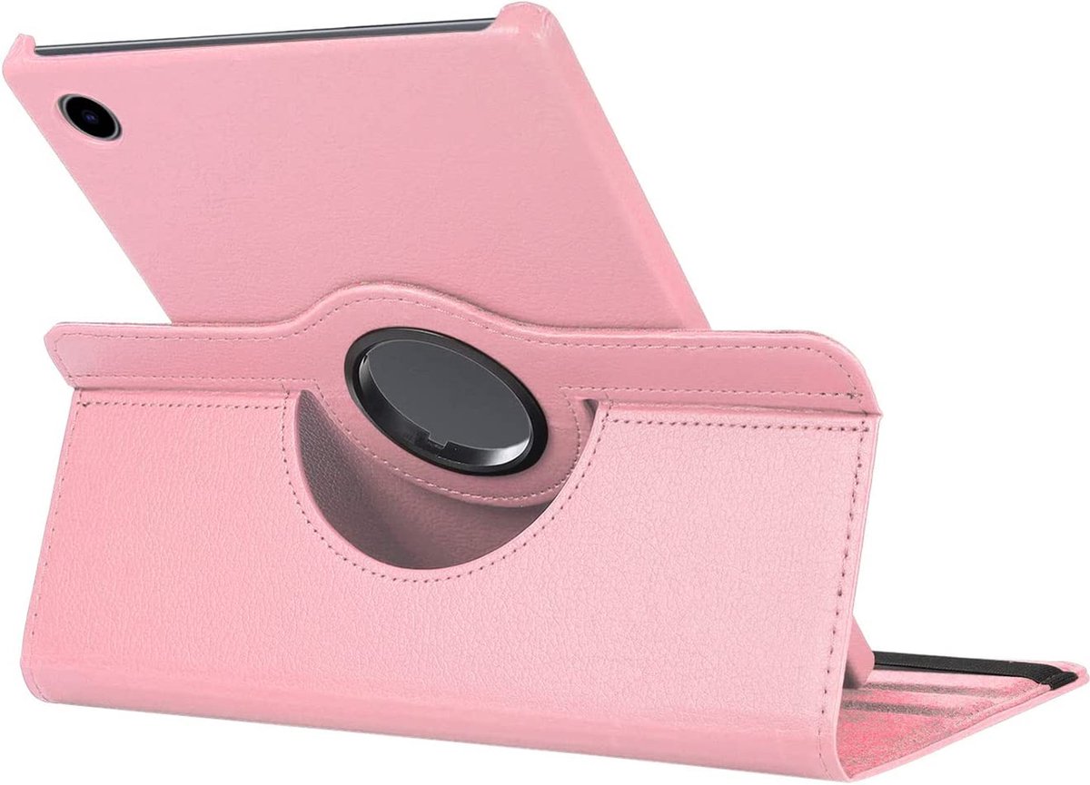 iPad 2022 hoes (10.9 inch) - iPad 10e generatie hoesje - draaibaar bookcase - Lichtroze - BixB