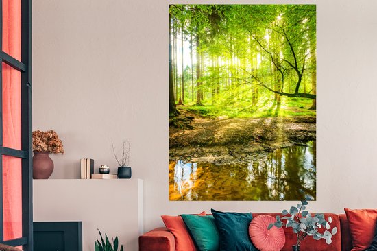 Poster mural xxl forêt d'hiver - Déco Nature Paysage