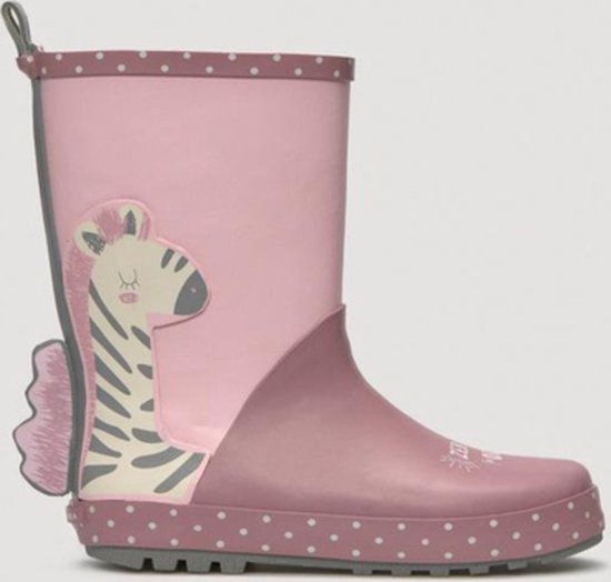 Regenlaarzen kinderen | Zebra regenlaars roze | bol.com