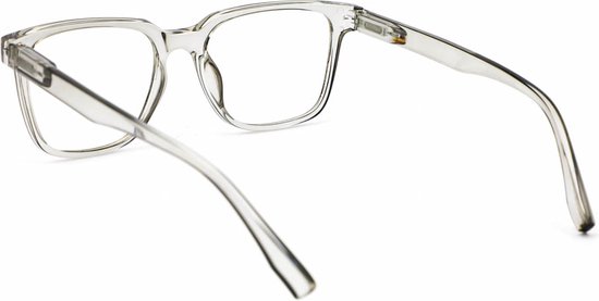 Leesbril Vista Bonita Cubo met blauw licht filter -Kadushi Silver-+1.00 - Vista Bonita