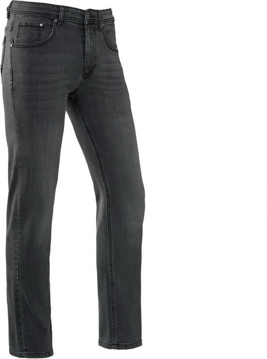 Brams Paris - Heren Jeans - Lengte 34 - Slimfit - Stretch - Dark Grey |  bol.com