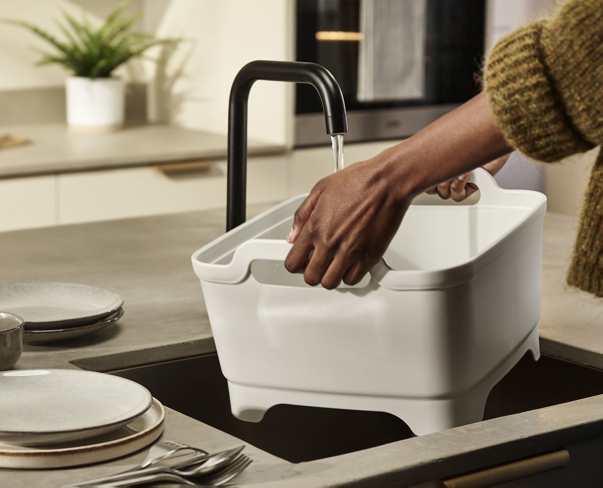 Joseph Joseph Wash and Drain Afwasteil - Beige