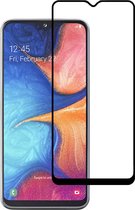 Smartphonica Samsung Galaxy A20E full cover tempered glass screenprotector van gehard glas met afgeronde hoeken geschikt voor Samsung Galaxy A20e