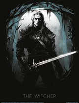 The Witcher Lair of the Beast Art Print 30x40cm | Poster