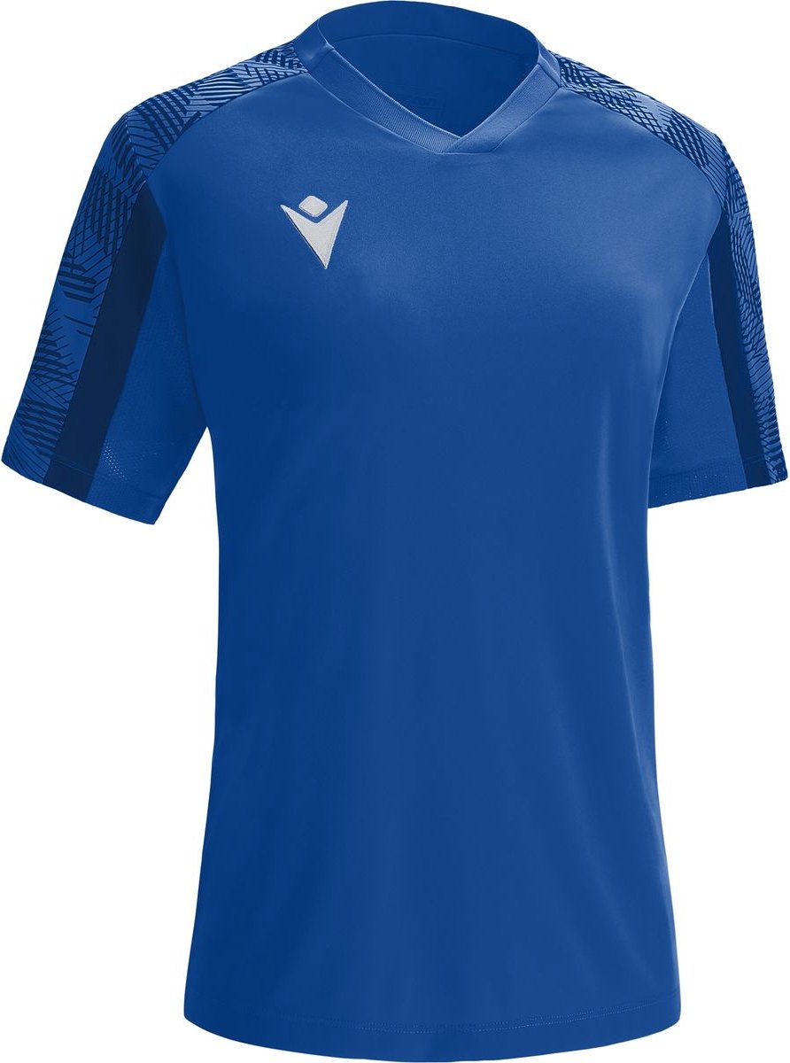 Macron Bellatrix Shirt Korte Mouw Dames - Royal | Maat: XL