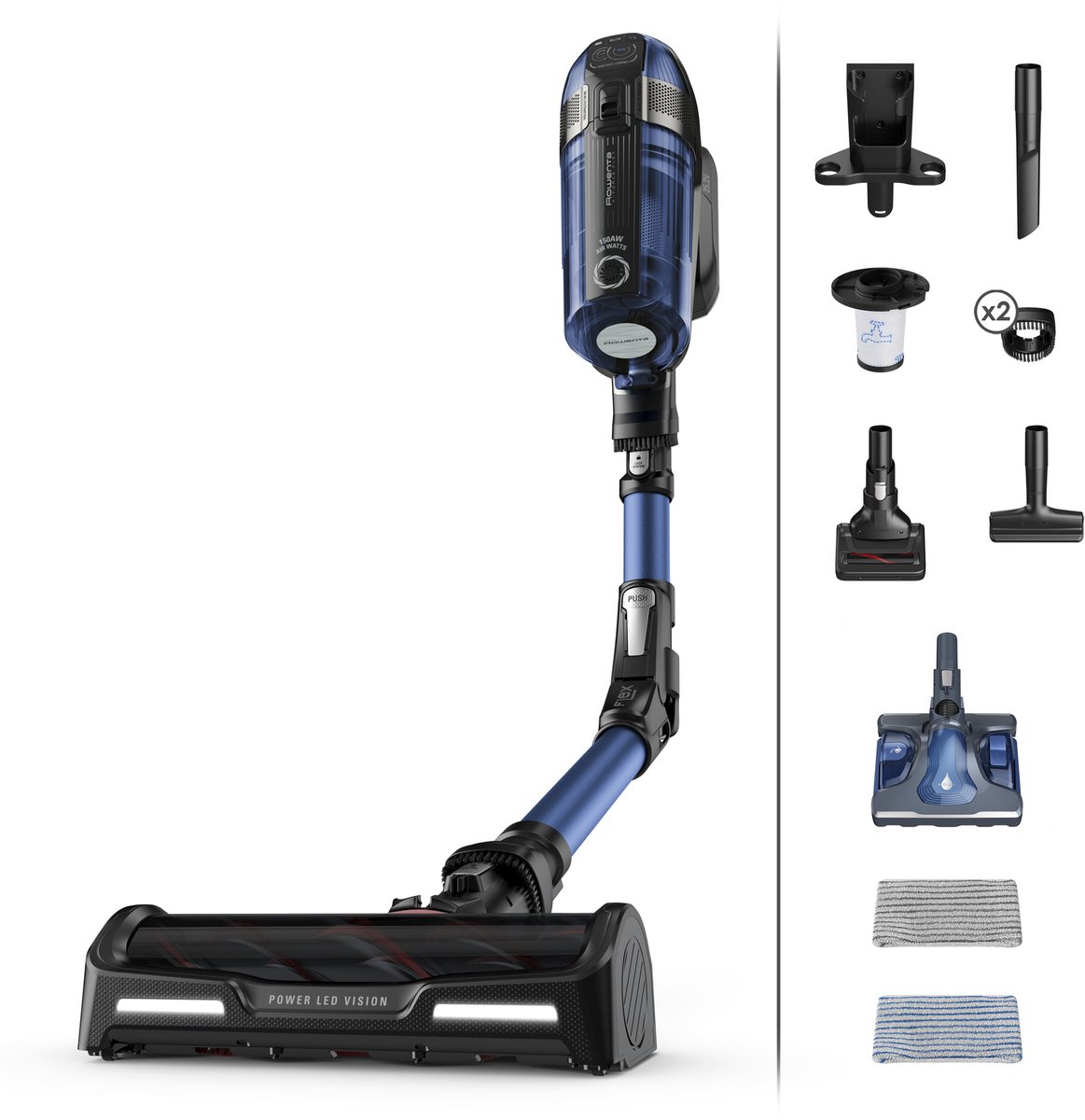 Bol.com Rowenta X-Force Flex 12.60 Steelstofzuiger RH98C0 aanbieding