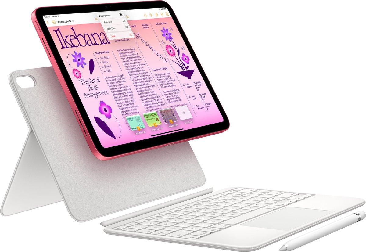 Apple iPad 10.9 inch 2022 WiFi 64GB Geel A14 Bionic USB-C Touch ID Retina scherm - Afbeelding 5