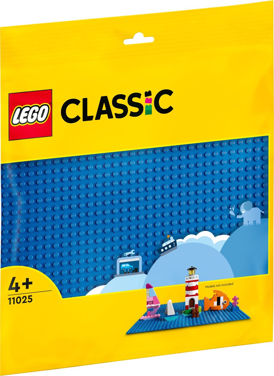LEGO Classic Blauwe Bouwplaat - 11025 — afbeelding 15