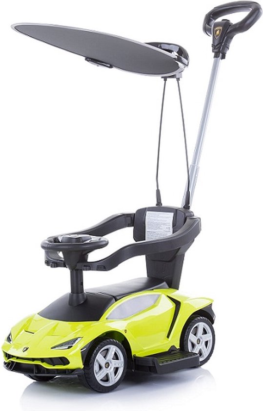 Centenario Loopauto Groen 3in1 loopauto Met Zonwering bol