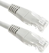 BeMatik - 20 m grijze Cat.6 UTP Ethernet-netwerkkabel