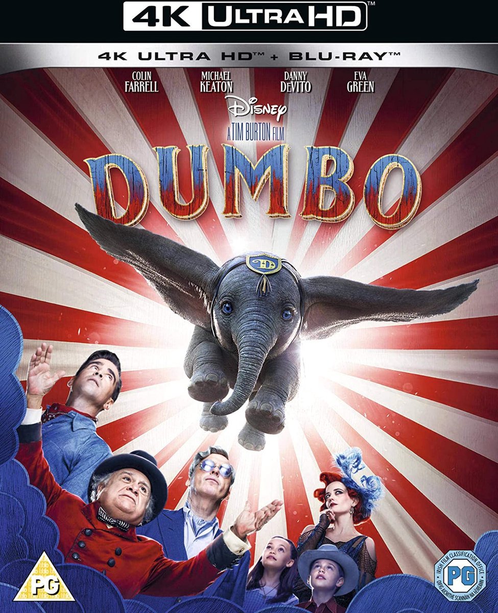 Disney's Dumbo Live Action [4K Ultra-HD + Blu-ray]-