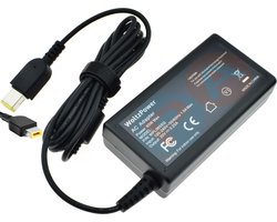 65W Laptop Oplader geschikt voor Lenovo ThinkPad X1 Carbon Touch - Square Pin