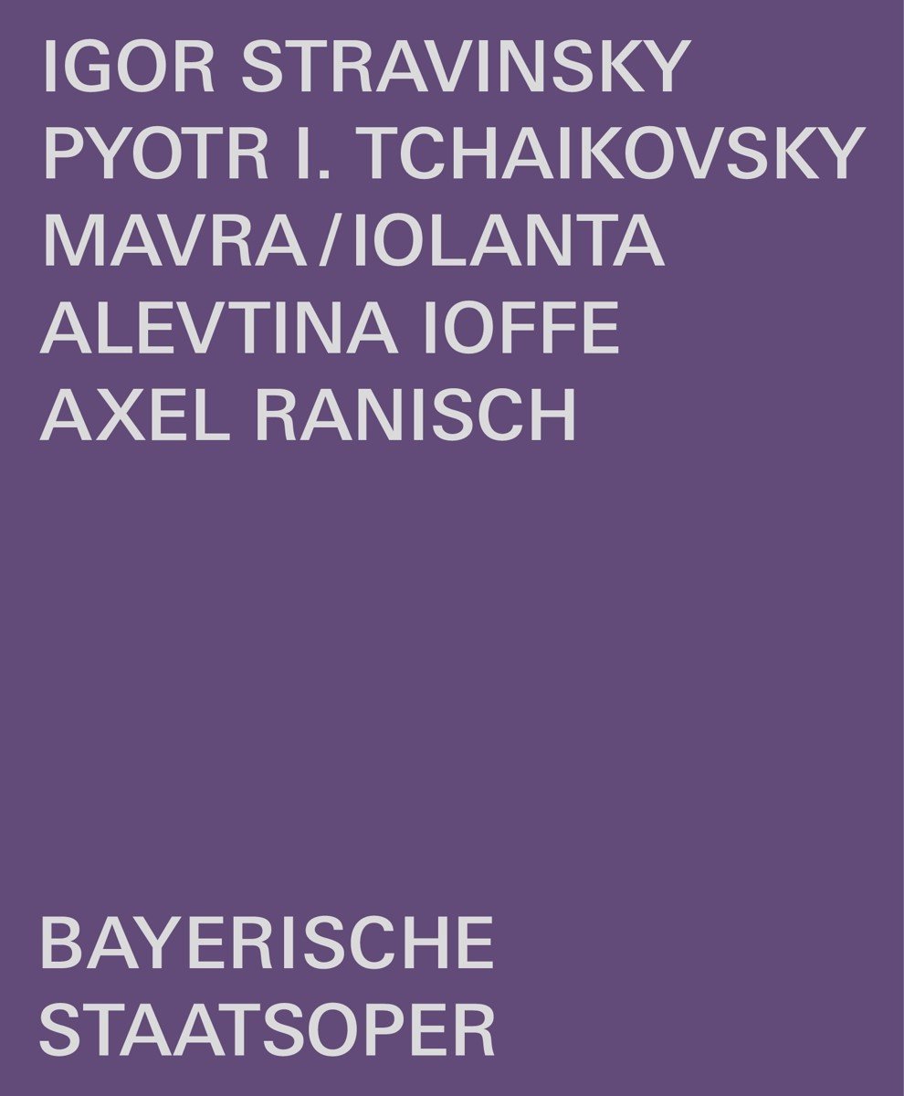 Anna El-Khashem, Bayerisches Staatsorchester - Mavra/Iolanta (Blu-ray)