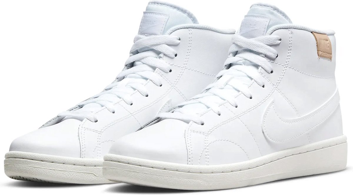 Nike Court Royale 2 Mid Dames Sneakers - White - Maat 37.5 | bol