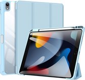 Dux Ducis Tablet Hoes Geschikt voor iPad 10.9 (2022) - Dux Ducis Toby Bookcase - Blauw