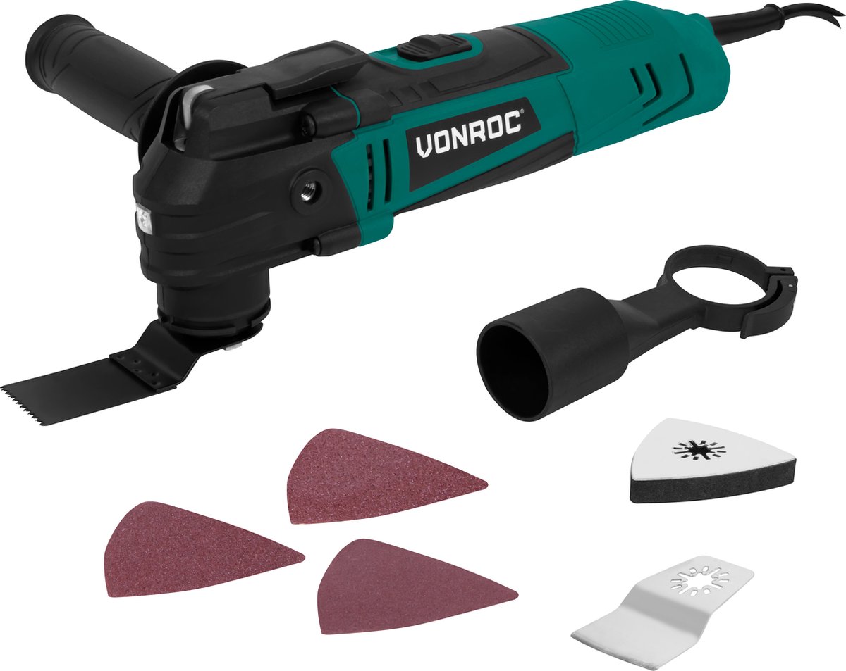 VONROC Oscillerende multitool 350W met variabel toerental thumbnail 4
