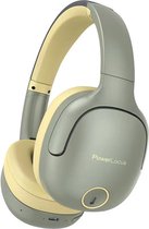 PowerLocus P7 Draadloze Over-Ear Koptelefoon - Bluetooth Headphone - Microfoon, Bass Mode, incl. Hoesje - Asfaltgrijs