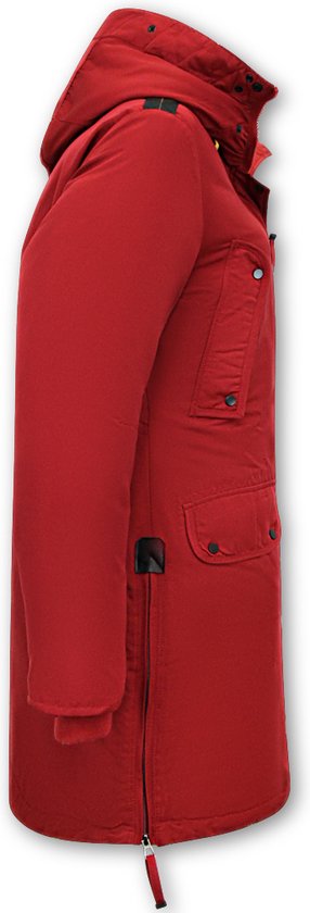 Veste Sale longue pour femme - 8836 - Rouge