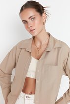 Trendyol Vrouwen Standaard mouw Basis Shirt