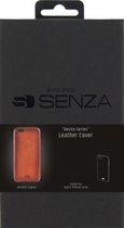 Senza Desire Leren Backcover Hoesje - Geschikt voor Apple iPhone 6s - Burned Cognac