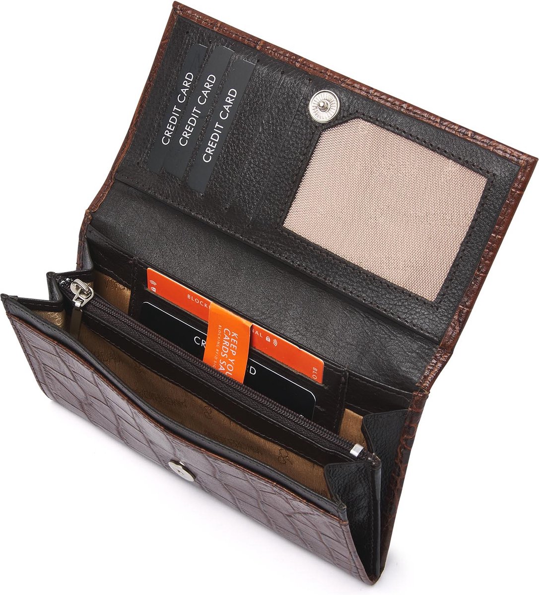 DR Amsterdam pasjeshouder black | 005864-Zwart