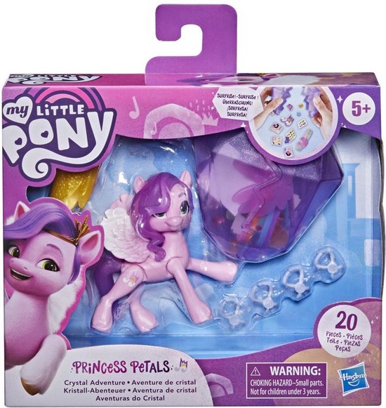My Little Pony - Speelfiguur - Princess Petals - Crystal Adventure