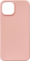 Casemania Hoesje Geschikt voor Apple iPhone 14 Roze - Extra Stevig Siliconen Back Cover