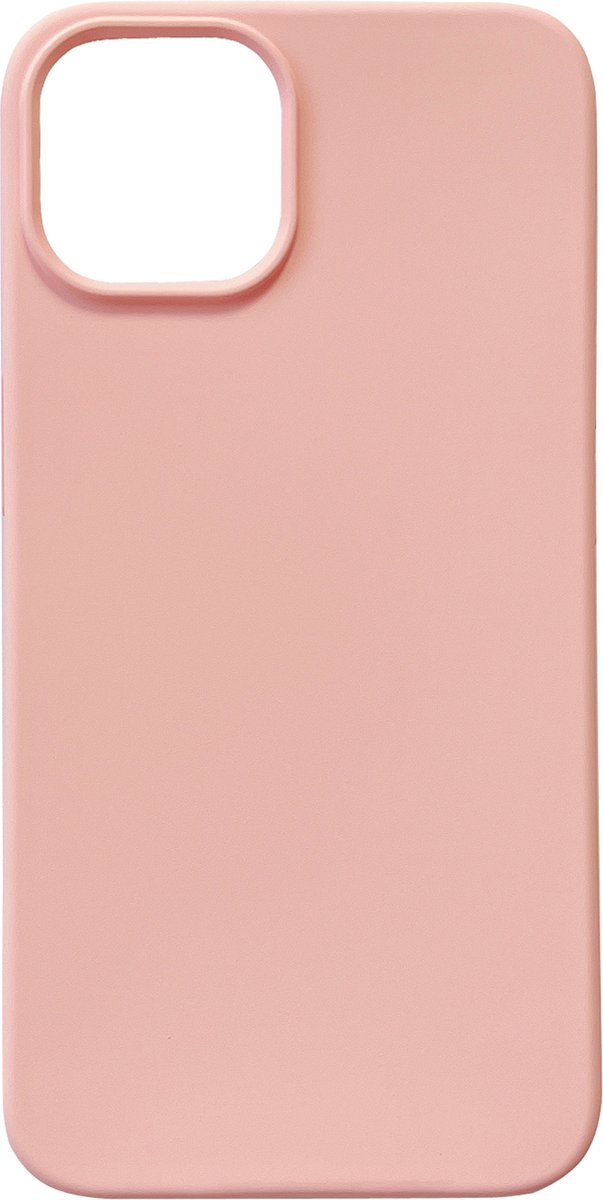 Casemania Hoesje Geschikt voor Apple iPhone 14 - Roze - Extra Stevig Siliconen Back Cover