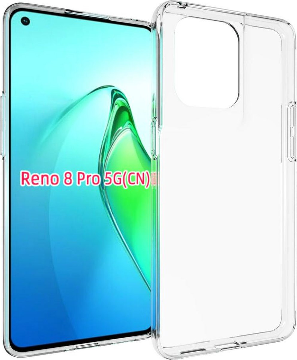 QULLOO Hoes voor Oppo Reno 15, transparante kristallen beschermhoes QULLOO Hoes voor Oppo Reno 15, transparante kristallen beschermhoes