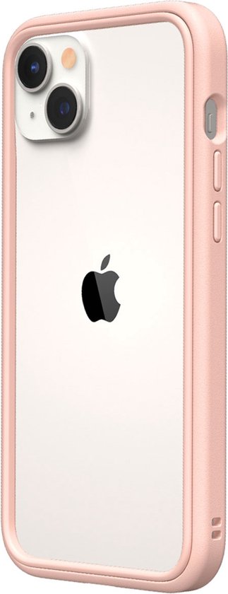 RhinoShield Hoesje Siliconen Geschikt voor iPhone 14 Plus - RhinoShield CrashGuard NX Bumper smartphone - roze