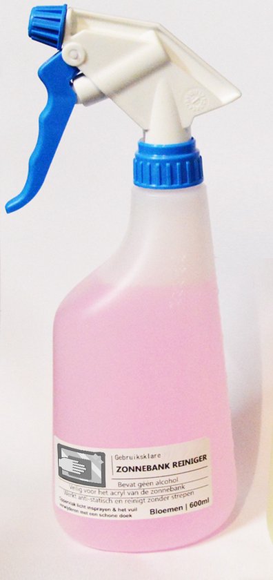 Ster Zonnebankreiniger - Gebruiksklaar - Met sprayflacon - 600ml - citroen - Ster Hygiene