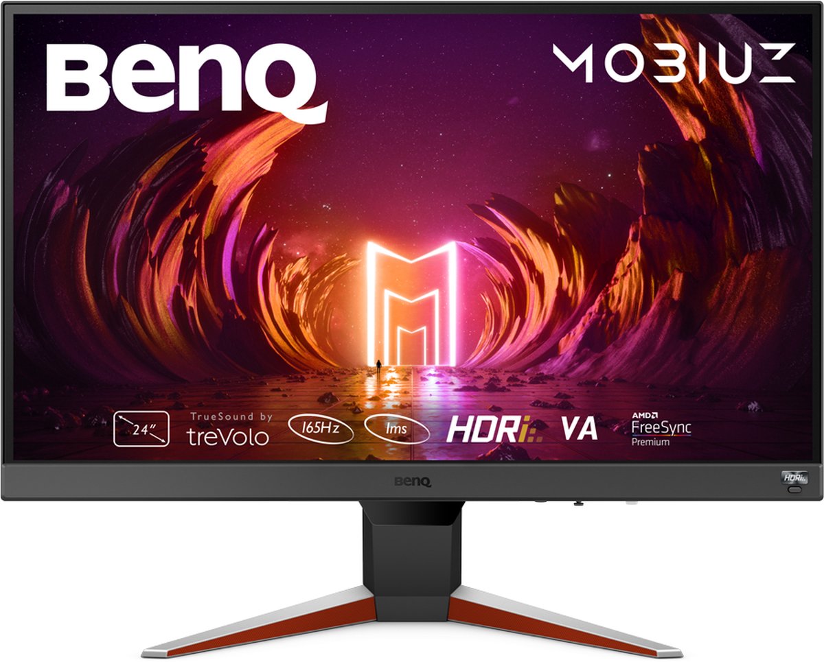 BenQ - Gaming Monitor EX240N - 1 ms MPRT Beeldscherm - 165hz - Eye Care - HDMI - 24 inch