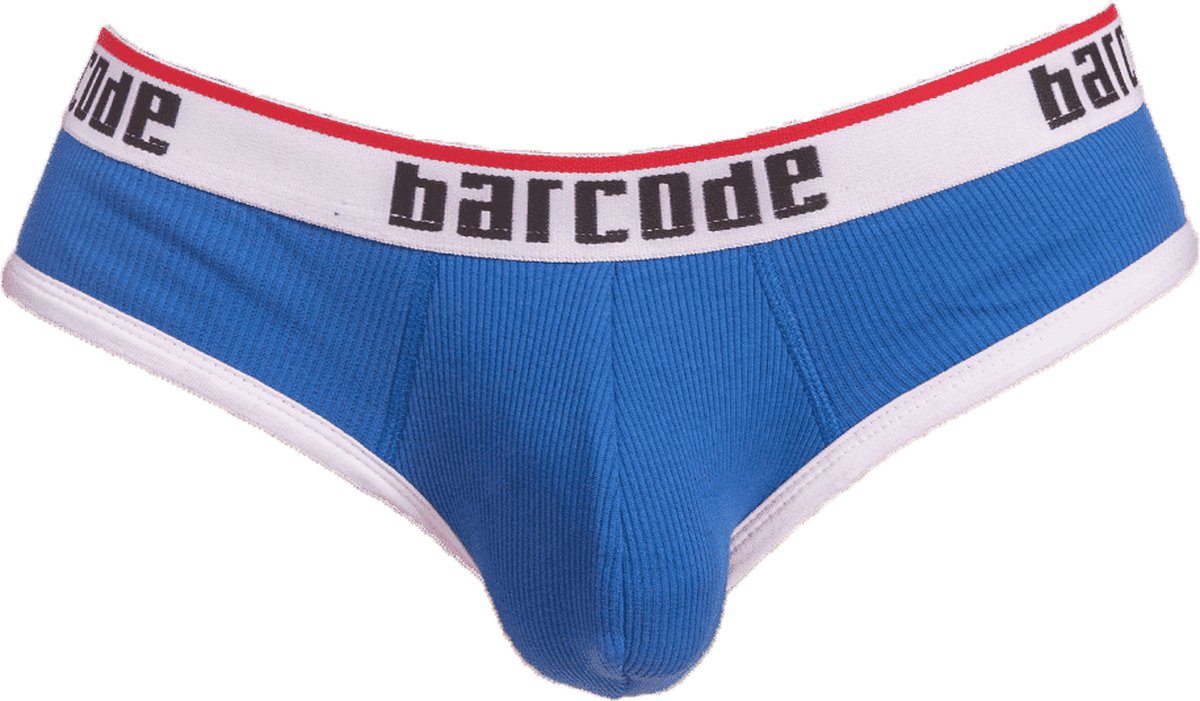 Barcode Berlin Maxime Backless Brief Blue - MAAT M - Heren Ondergoeds (erotisch) - Slip voor Mans (erotisch) - Mannen Mannen Slip