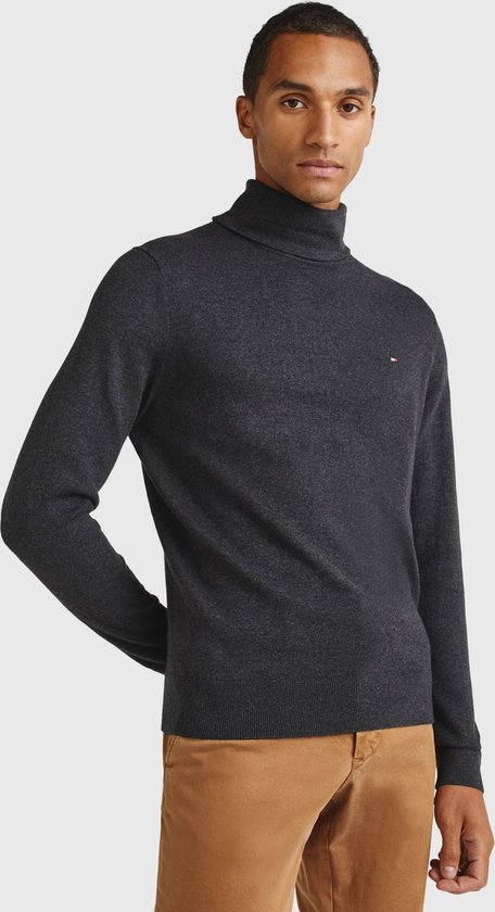 Pull Pull col roulé Cotton Pima Cachemire Homme - Taille XL