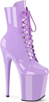 Pleaser - FLAMINGO-1020 Plateau Laarzen, Paaldans schoenen - US 12 - 42 Shoes - Paars