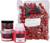 Feed Pack 'RobinRed 'n Garlic' Klein - 15mm - With Boilies, Bait Dip, Pop Ups & Hookbaits - Nourriture pour carpe/bouillettes - Pack économique pour les pêcheurs