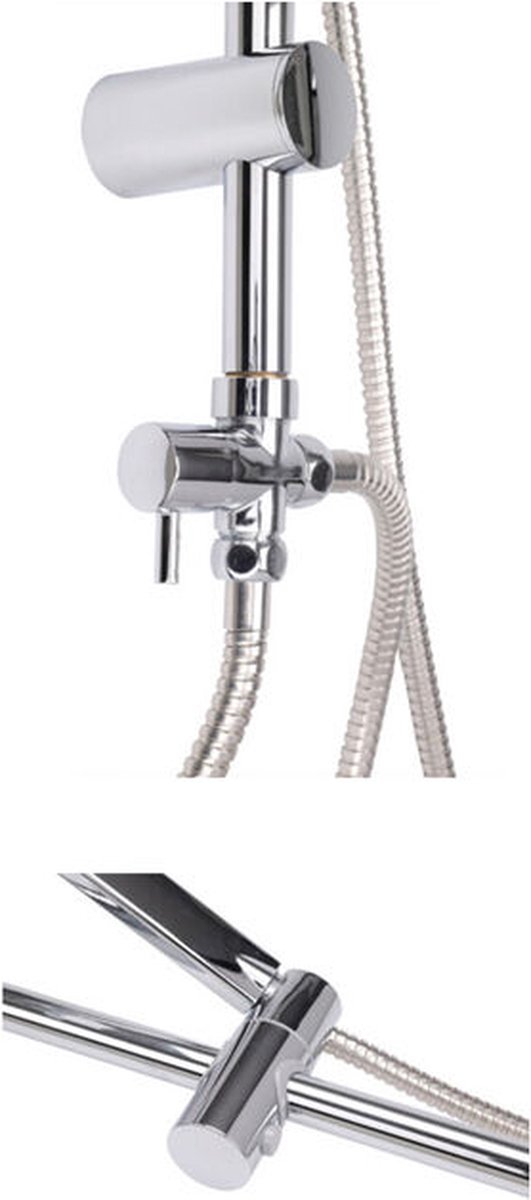 Bathroom Solutions Regendouche set MET handdouche 150cm