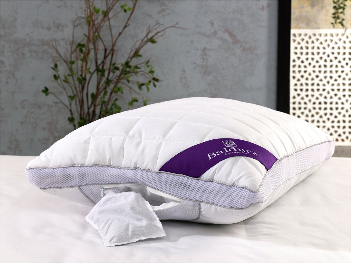 Baldura Oreillers Confortables Lavande - Housse 100% Coton - Pour Un  Sommeil Relaxant... | bol.com