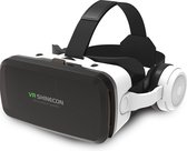 Bluetooth VR Bril voor Smartphone met Koptelefoon - Virtual Reality Bril - 5-7 Inch - Blue Light Filter